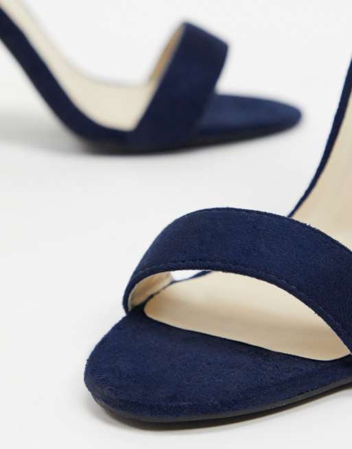 Navy barely best sale there heels