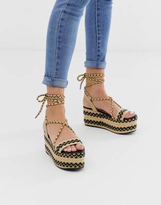 ankle tie espadrille sandals