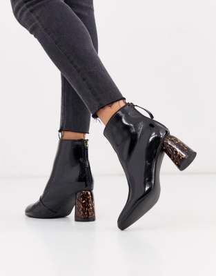 leather casual boots