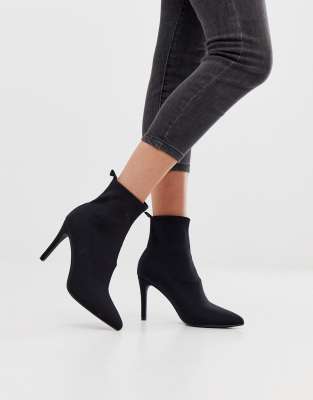 black stiletto boots