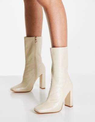 Nude hot sale sock boots