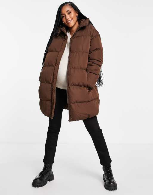 Mid length cheap hooded coat