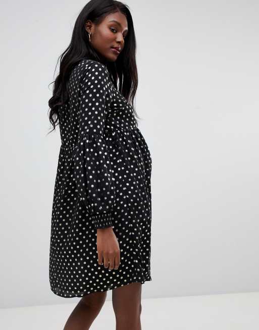 Robe discount pois doré