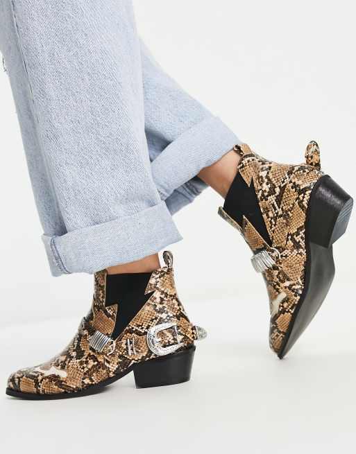 Bottines on sale serpent zara