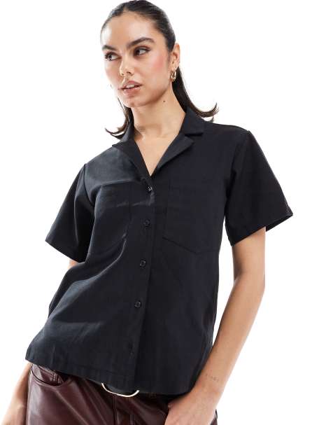 Glamorous Boxy shirt in black - view 1