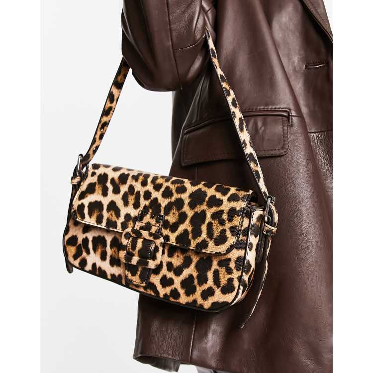 Leopard on sale print satchel