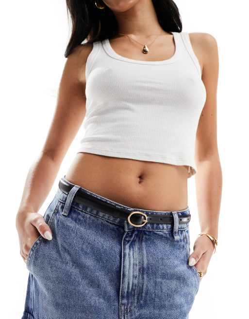 Glamorous - Ceinture fine - Noir 