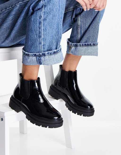 synet jord tro på Glamorous chunky chelsea boot in black | ASOS