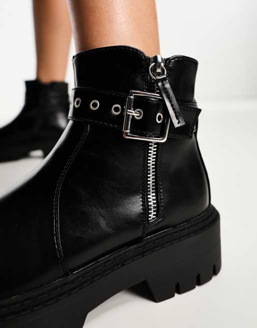 Studded chunky 2024 chelsea boots