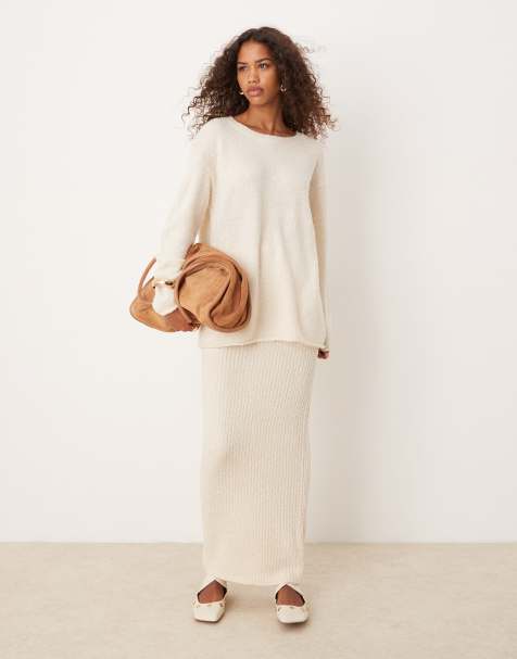 Glamorous cream knit set - view 1