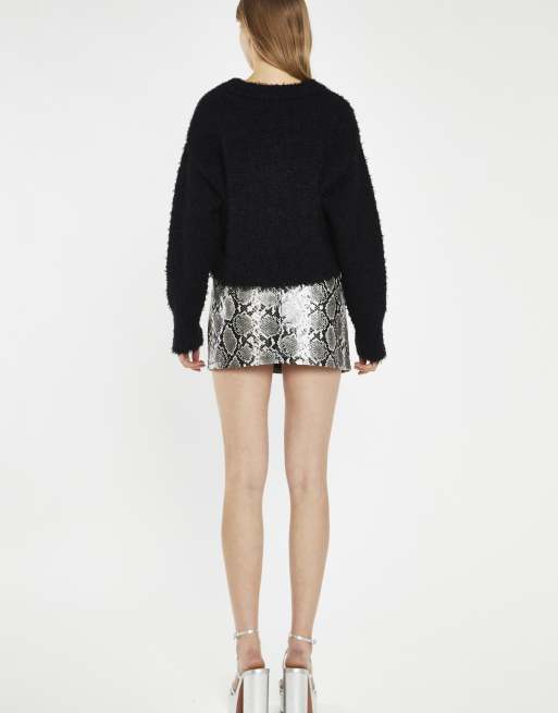 Glamorous Crew-neck jumper in black, 3 of 4