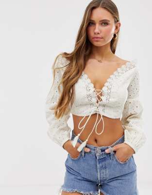 asos milkmaid top