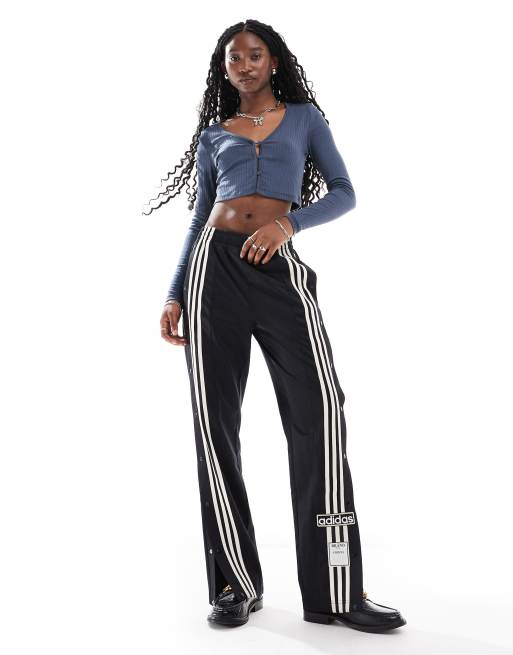 Glamorous - Cropped vest met kabels in donkerblauw