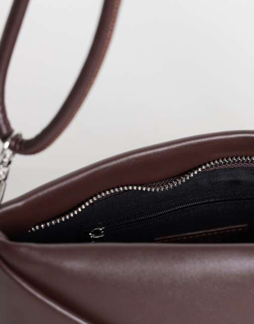 Glamorous cross body bag in brown, 3 of 4