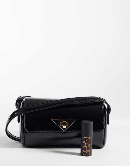 Glamorous cross body bag with chain in black, 2 of 4