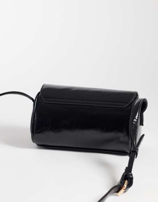 Glamorous cross body bag with chain in black, 4 of 4