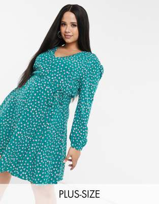 glamorous swing dress