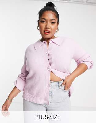 plus size sweater with collar