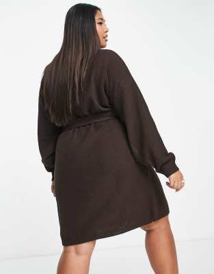 asos curve jumper dress