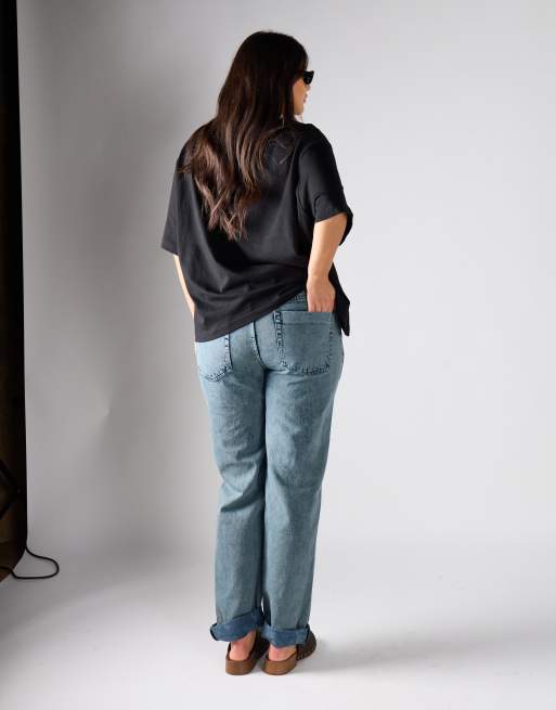 Glamorous Denim ripped jeans in new grey, 2 of 4