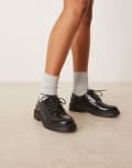 [Glamorous] Glamorous derby lace-up shoes in black 41 BLACK