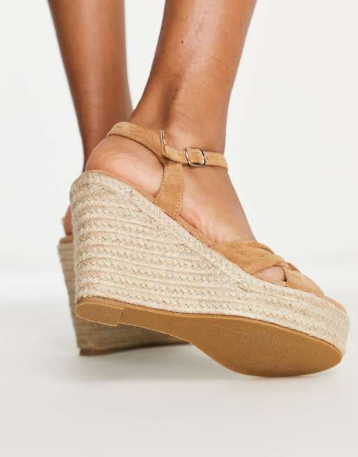 Espadrille 2025 heel sandals