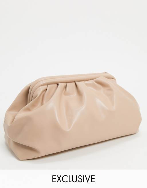 Camel discount clutch bag