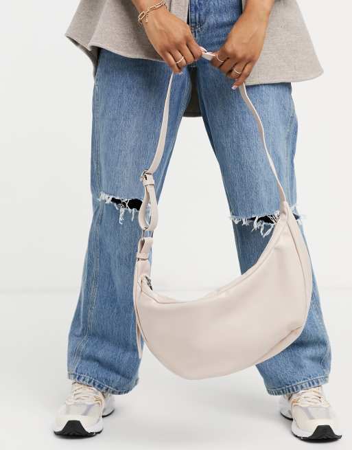 Glamorous Exclusive sling tote bag in stone