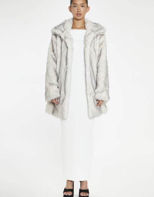 Glamorous Faux fur coat in natural, 2 of 4