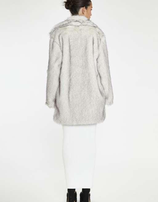 Glamorous Faux fur coat in natural, 3 of 4