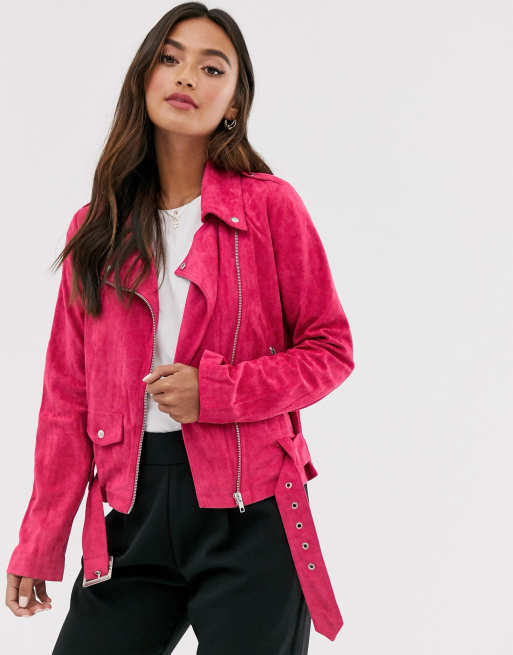 Asos faux hotsell suede jacket