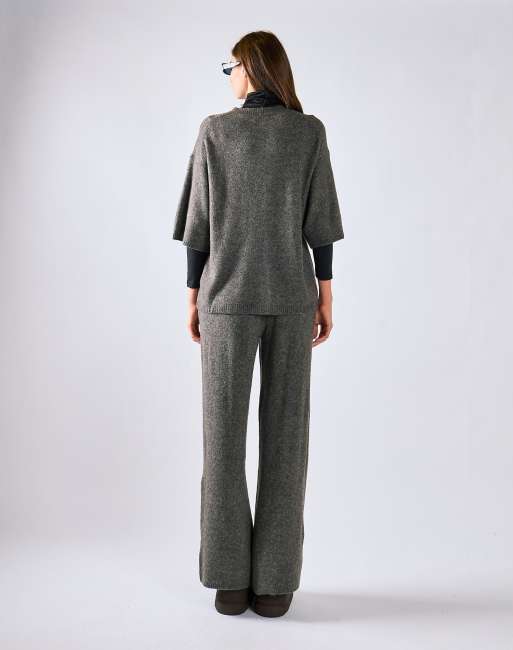 Glamorous Flare trousers in charcoal, 2 of 4