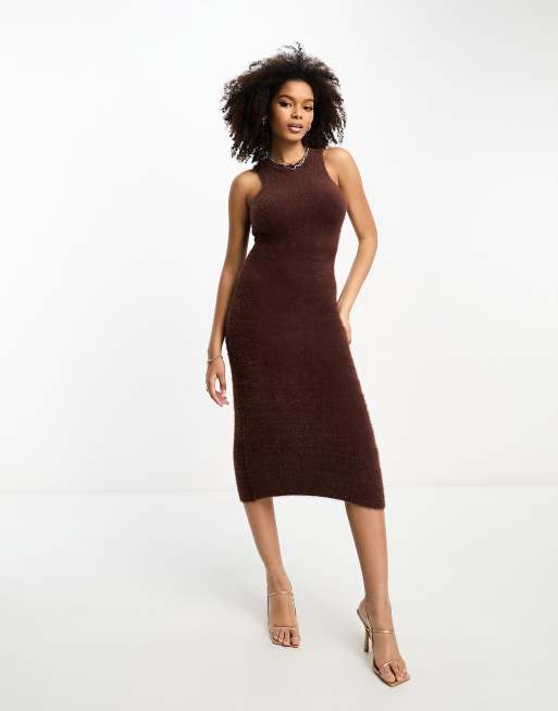 Gebreide bodycon jurk hot sale