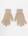 [Glamorous] Glamorous gloves with touch screen in camel-Neutral No Size CAMEL