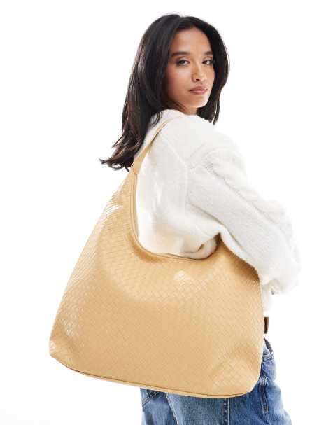 Glamorous - Grand sac porté épaule - Jaune beurre - view 1