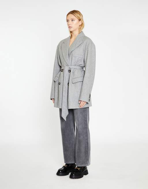 Glamorous Grey coat in grey