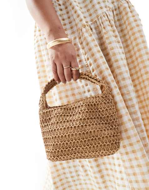 Glamorous - Handtas van stro - view 1