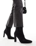 [Glamorous] Glamorous heeled ankle boots in black embellished 40 BLACK