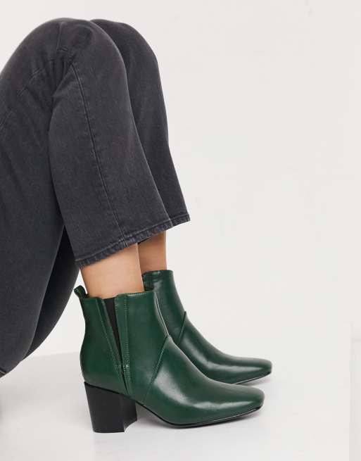 Forest green cheap boots womens