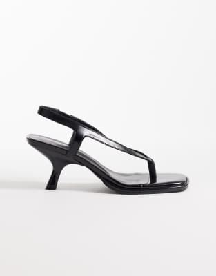 Glamorous Heeled Sandals In Multi