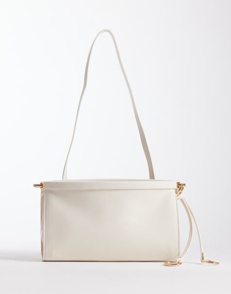 Glamorous – Lässige Schultertasche in Creme - view 1