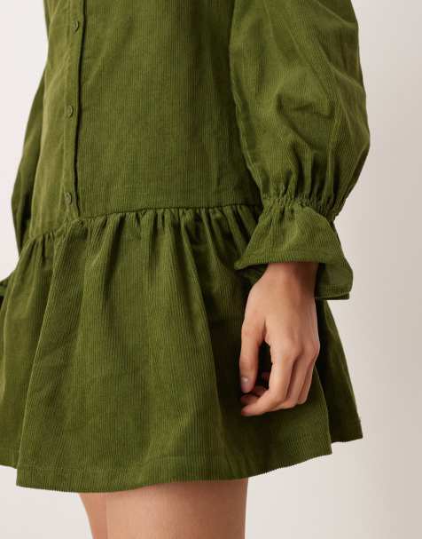 Green Smock Dresses | Shop at ASOS