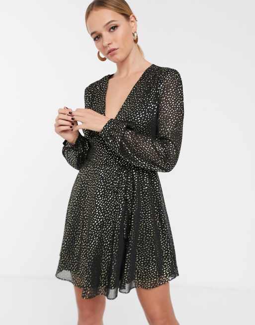 Gold 2024 spot dress