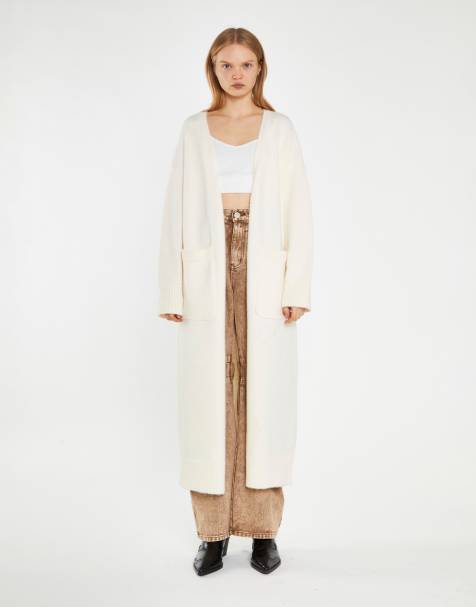 Glamorous Longline cardigan in cream