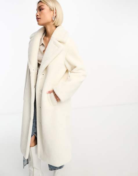 Ladies teddy hot sale fur coats