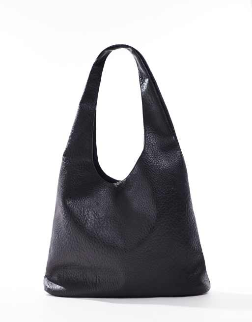 Glamorous - Løstsiddende og sort tote-skuldertaske, 2 af 4