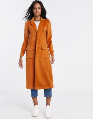 manteau moutarde