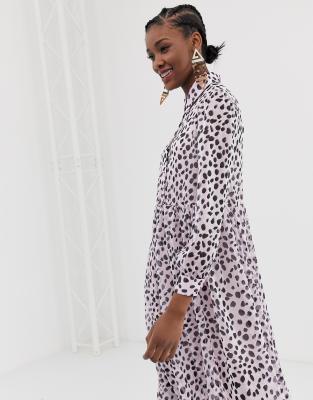 Dalmatian print dress clearance zara