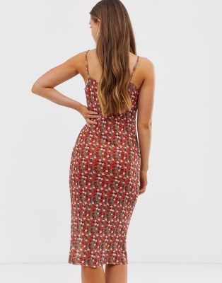 glamorous studio midi dress
