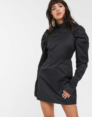 structured shift dress